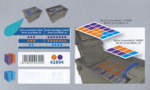 Oase Ersatzschwamm Set rot/violett BioTec ScreenMatic 18 / 36 und BioTec ScreenMatic² 60000 / 140000 